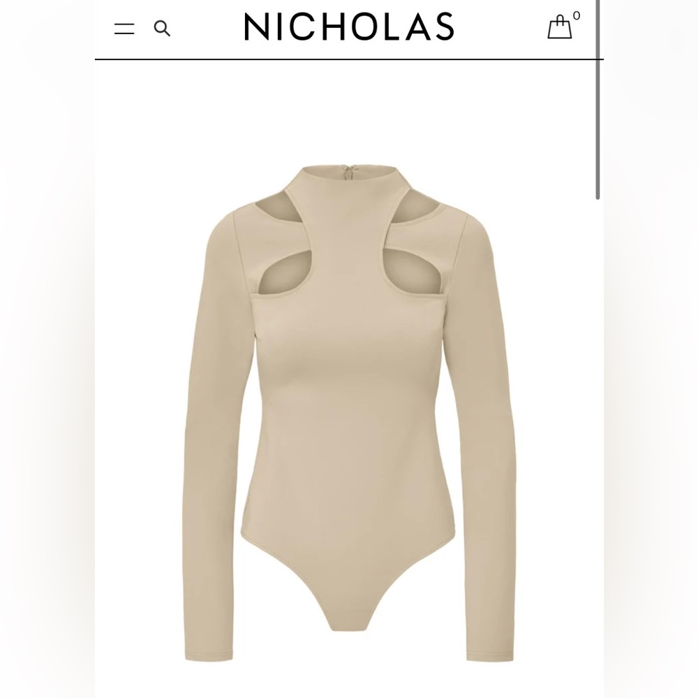 Nicholas the label filipa bodysuit - new with imperfections